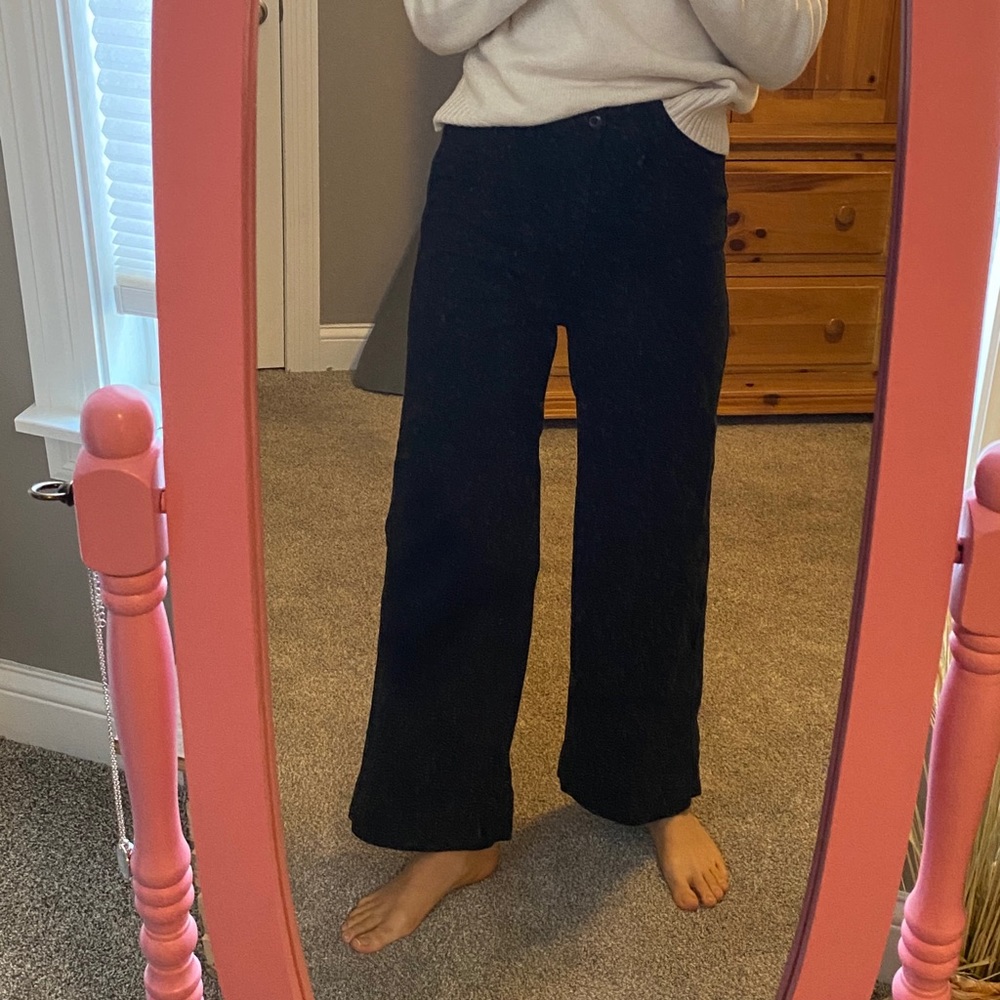 Gap High rise wide leg crop